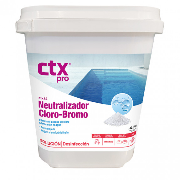 Neutralizzatore di cloro e bromo granulare - secchiello 6 Kg.