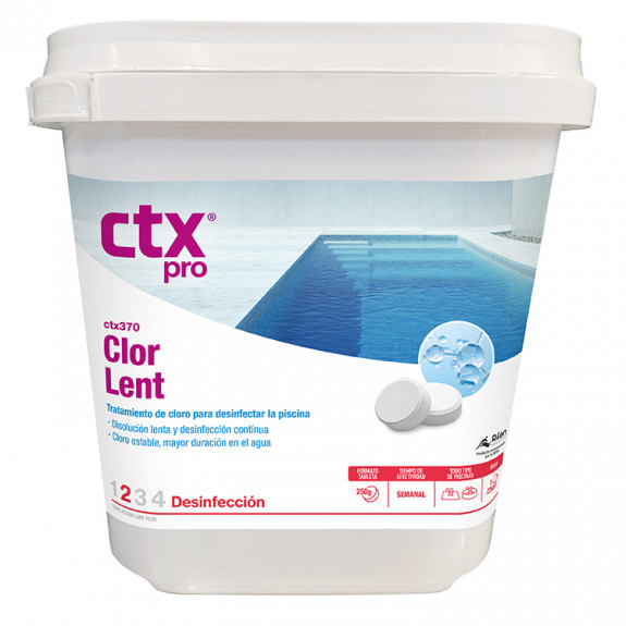 Tricloro ClorLent 90% in pastiglia 250 gr.