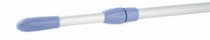 Manico telescopico 2,4 - 4,8 m attacco clip-viti Shark