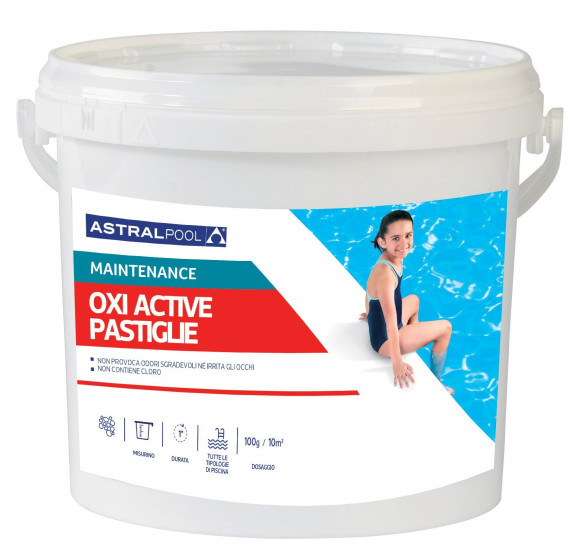 Ossigeno attivo solido Oxy-Active pastiglia 100 g.
