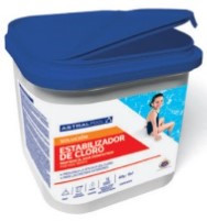 Stabilizzante del cloro granulare - secchiello 4,5 Kg.